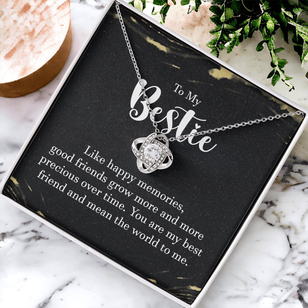To My Bestie Necklace Gift For Her On Christmas You Are My BFF Jewelry Gift Idea