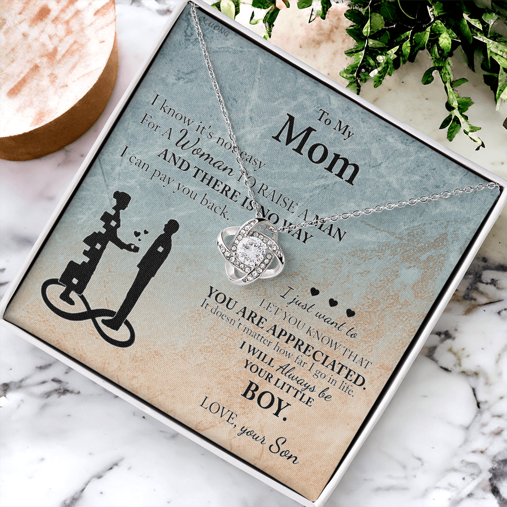 Mom Gift From Son To Mother Necklace Thoughtful Birthday Gift Sentimental