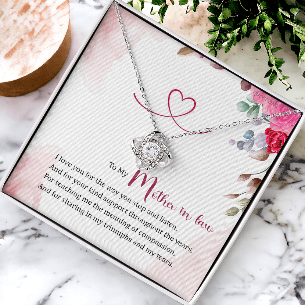 To my Mother in Law From Daughter In Law Jewelry Gift For Mom On Xmas Birthday