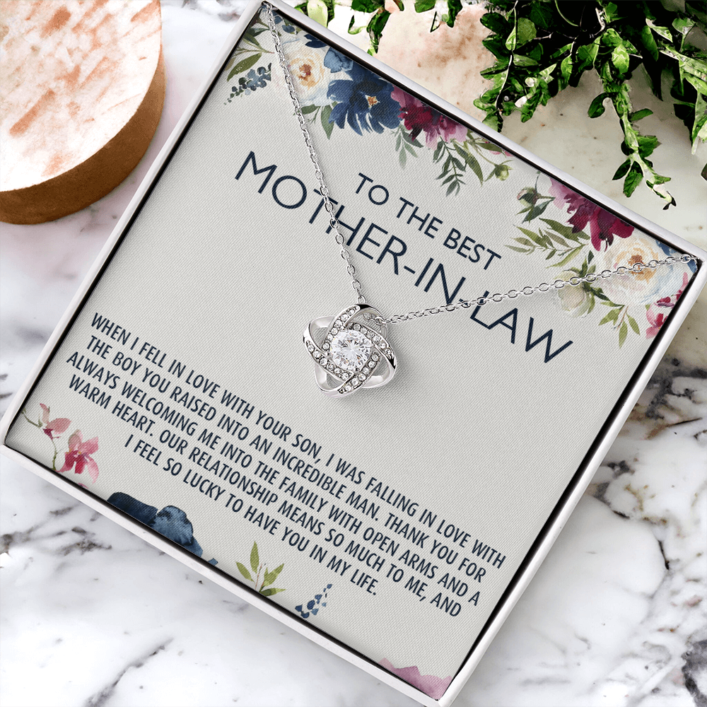 To My Mother-In-Law Gift Mothers Day Gift Necklace Mother-In-Law Gifts Jewelry