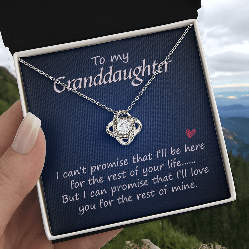 To my granddaughter Necklace For Grandma Nana, Grandma Jewelry Gift For Women From Grandchildren GrandKids