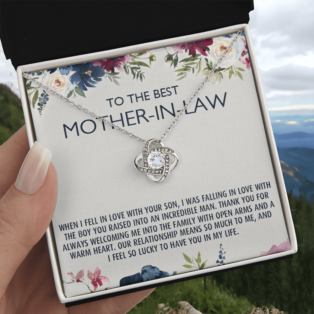 To My Mother-In-Law Gift Mothers Day Gift Necklace Mother-In-Law Gifts Jewelry