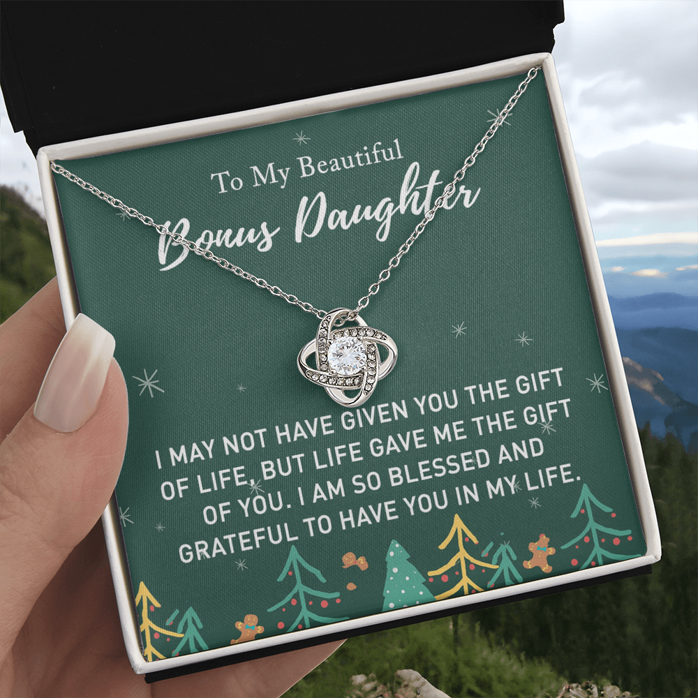Daughter Gift Necklace, Birthday Gift For Daughter, Jewelry Gift For Girls, Mother And Daughter Jewelry, To My Badass Daughter Necklace From Mom, Pendant For Daughter with Message Card