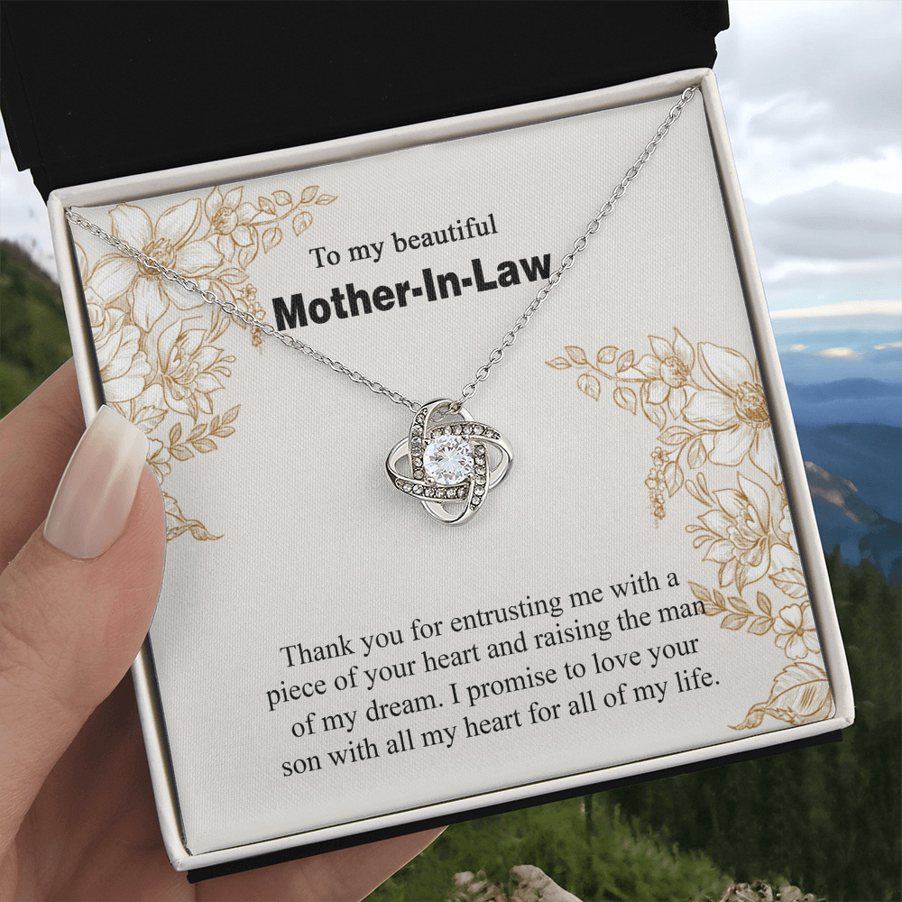 Mother In Law Necklace, Mothers Day Gifts Pendant, Birthday Gift For Mother In Law