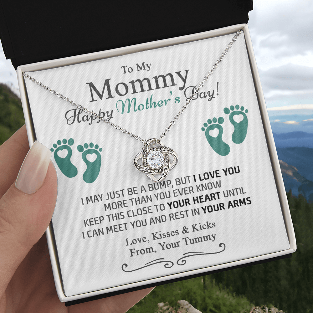 Mom To Be Mothers Day Gift From Baby Alluring Beauty Necklace New Mom Gift