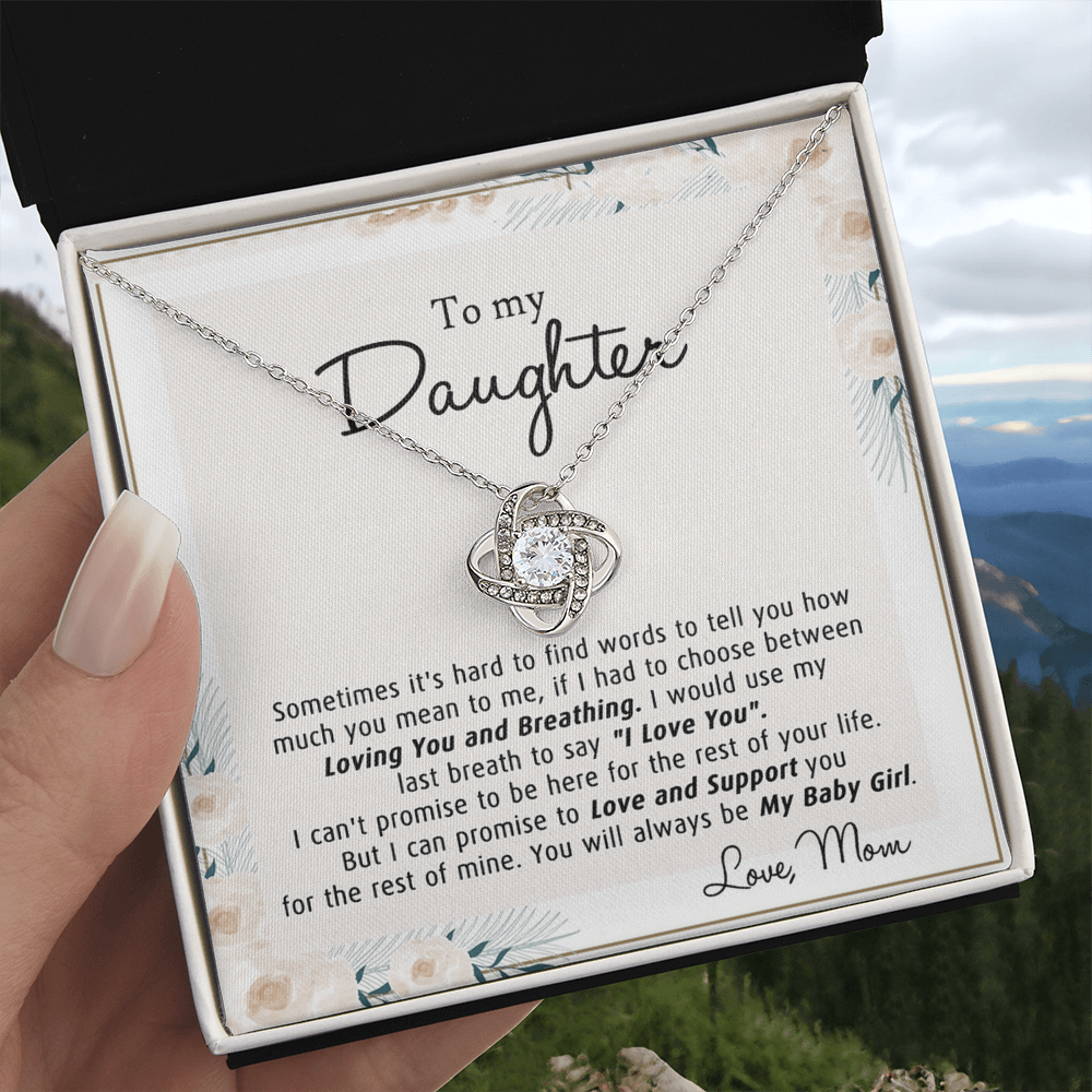 Gift Necklace For Daughter from Mom, Mother And Daughter Necklace Pendant Jewelry Gift for Girls Daughter Graduation Gift from Mother To My Daughter Necklace Gift Unique Grown Up Daughter