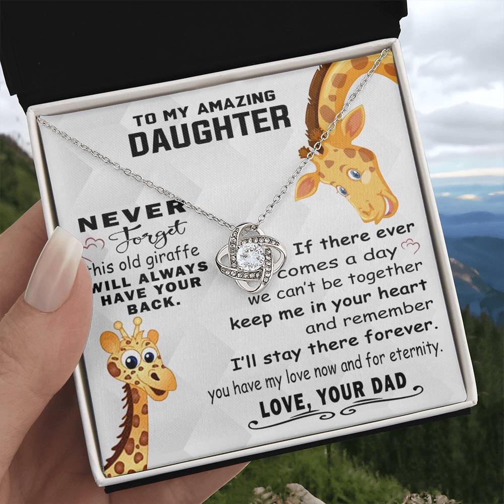 Daughter Gift Necklace From Mom - Mother Daughter Necklace, Birthday Gifts For Daughter, Mothers Day For Daughters From Mothers, To My Daughter Necklace From Mom, Graduation Gift For Daughter