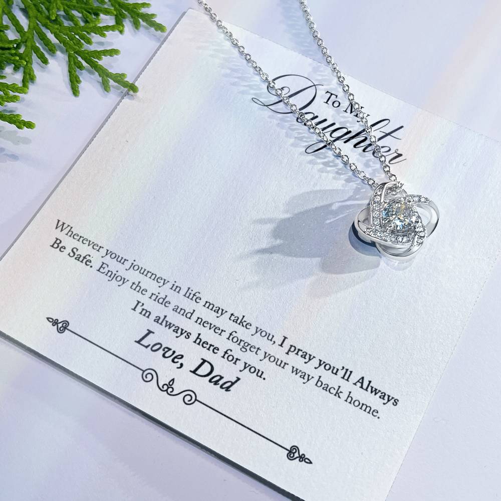 Father To Daughter Gift Necklace, Dad Daughter Necklace, Father Daughter Necklace, Dad Necklace For Daughter, Daughter Dad Necklace, Daddy And Daughter Necklace Valentines Gifts For Daughter From Dad