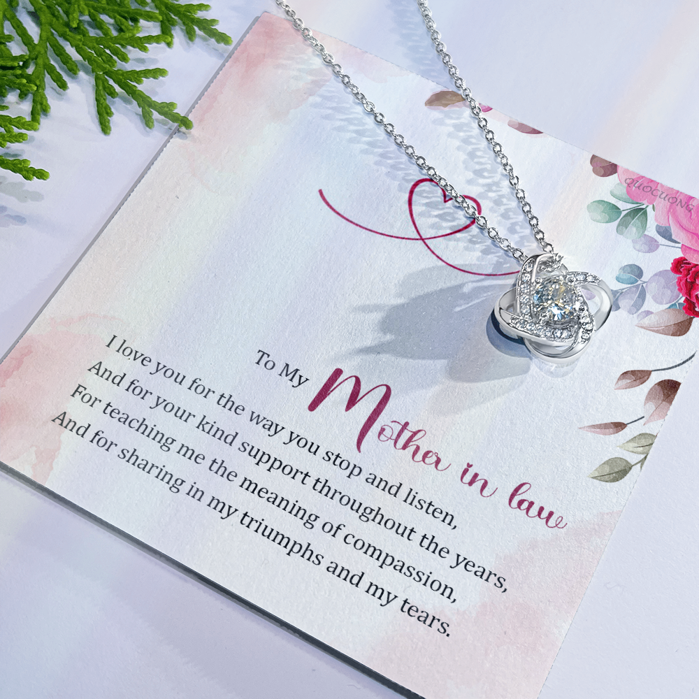 To my Mother in Law From Daughter In Law Jewelry Gift For Mom On Xmas Birthday