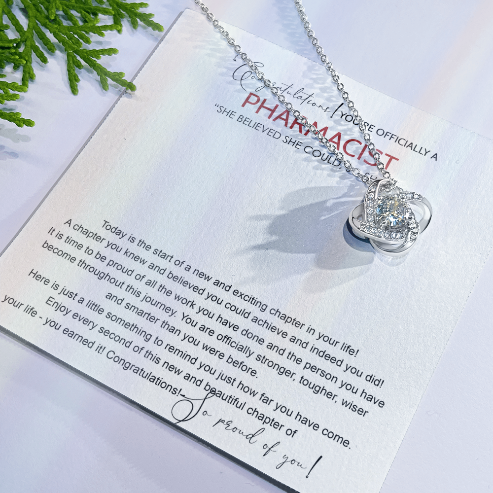 Pharmacist Gift Necklace, Graduation Necklace Gift Doctor of Pharmacy Class of 2026 Necklace, Congrats Graduation Necklaces New Pharmacist Jewelry Gift For Her Daughter, Granddaughter, Niece