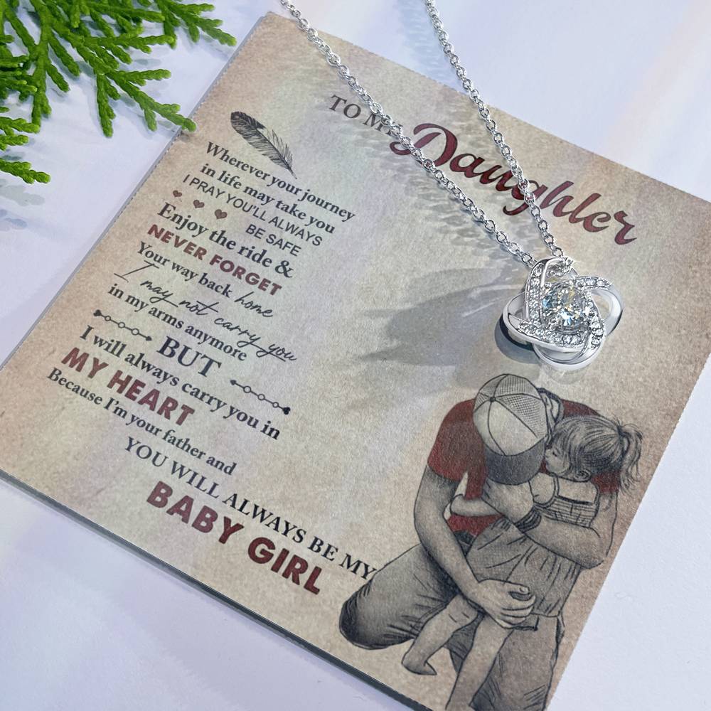 Father To Daughter Gift Necklace, Dad Father Daughter Necklace, Dad Necklace For Daughter, Daughter Father Necklace, Daughter And Dad Necklace, Daddy And Daughter Necklace For Daughter From Dad