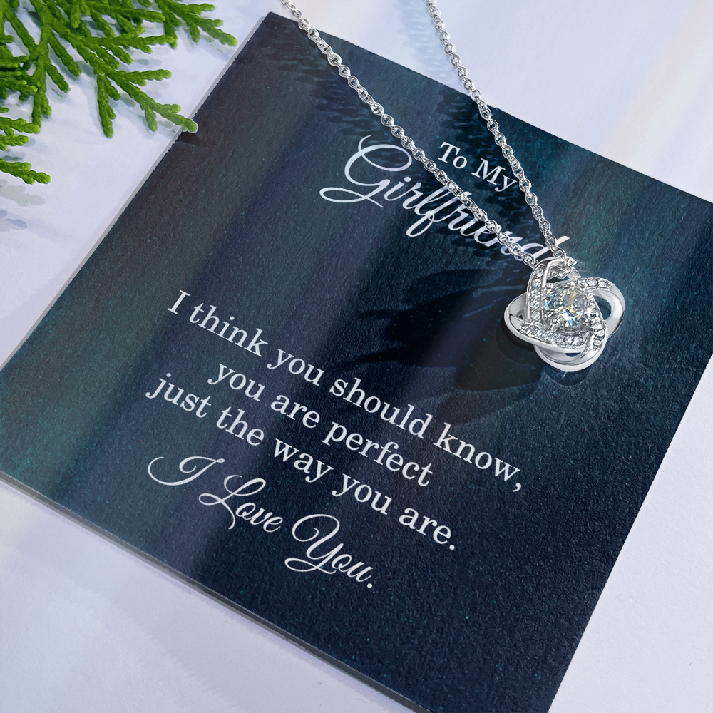 Boyfriend Girlfriend Jewelry, To My Girlfriend Necklace From Boyfriend Love You