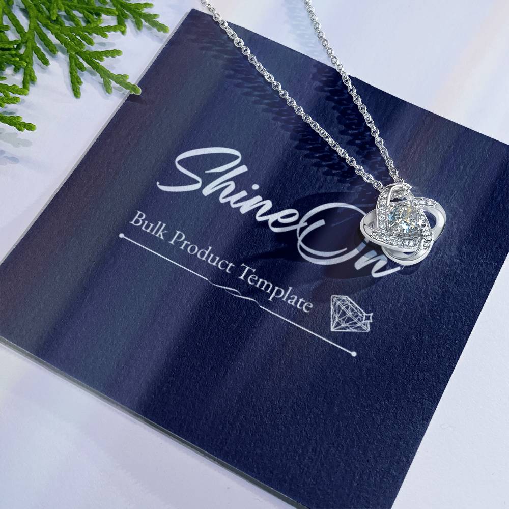 Love Knot Necklace 6323