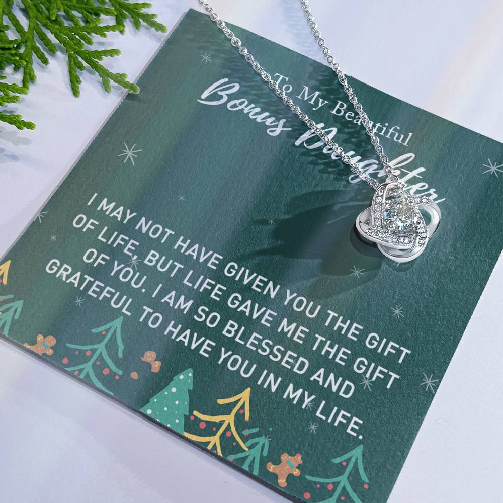 Daughter Gift Necklace, Birthday Gift For Daughter, Jewelry Gift For Girls, Mother And Daughter Jewelry, To My Badass Daughter Necklace From Mom, Pendant For Daughter with Message Card