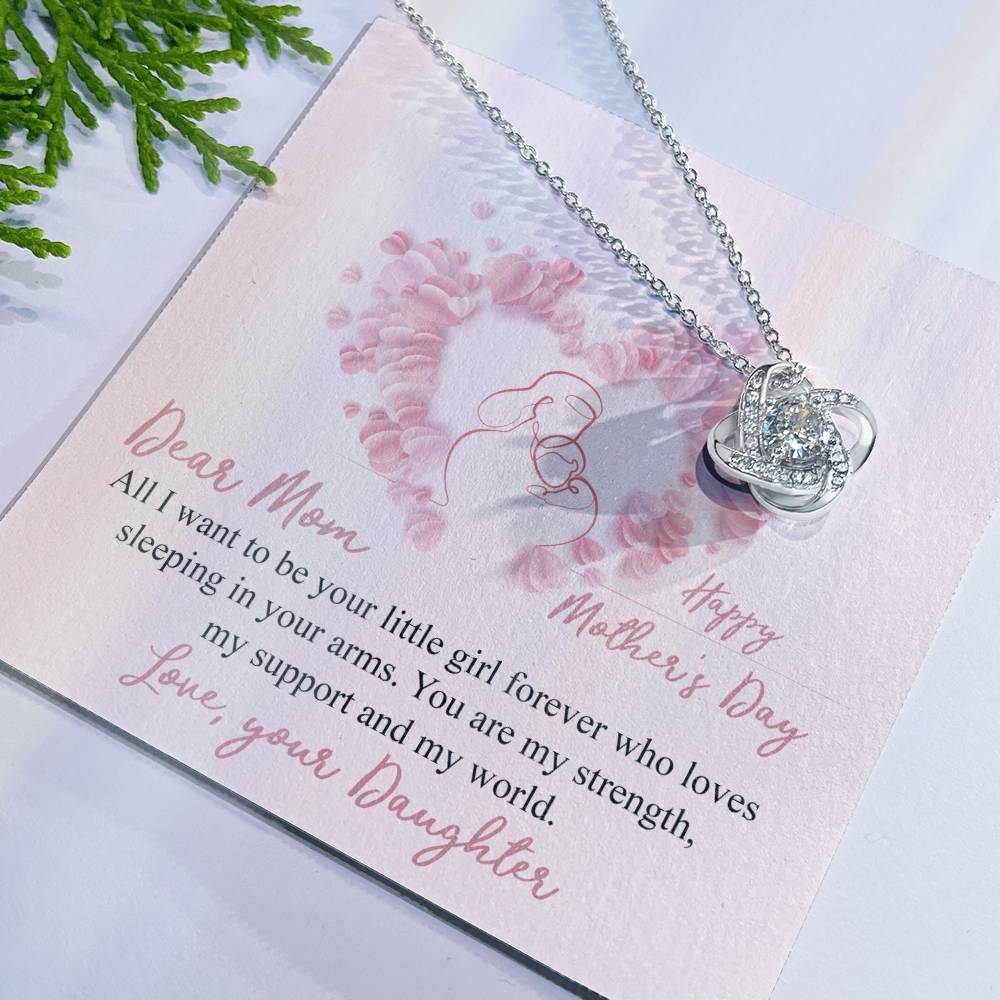 Mother's Day Gifts, To My Mom Necklace From Daughter, Daughter To Mom Necklace, Birthday Gifts For Mom