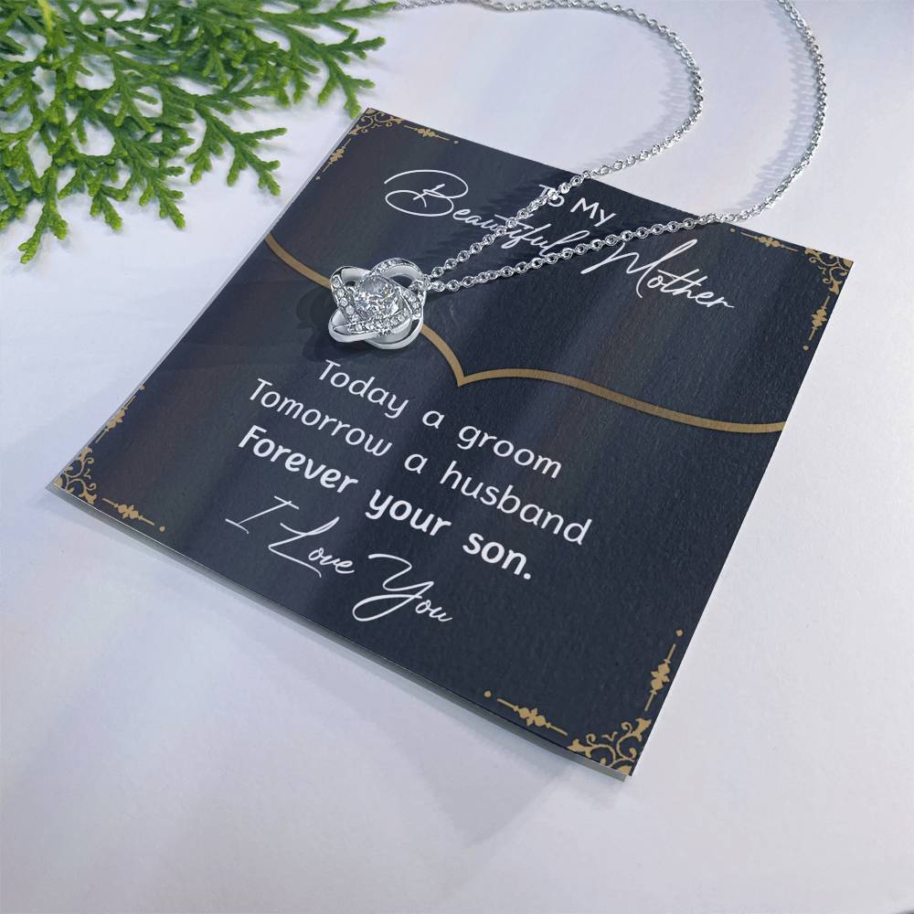To My Beautiful Mother Necklace, Alluring Beauty Necklace, Mother's Day Gifts