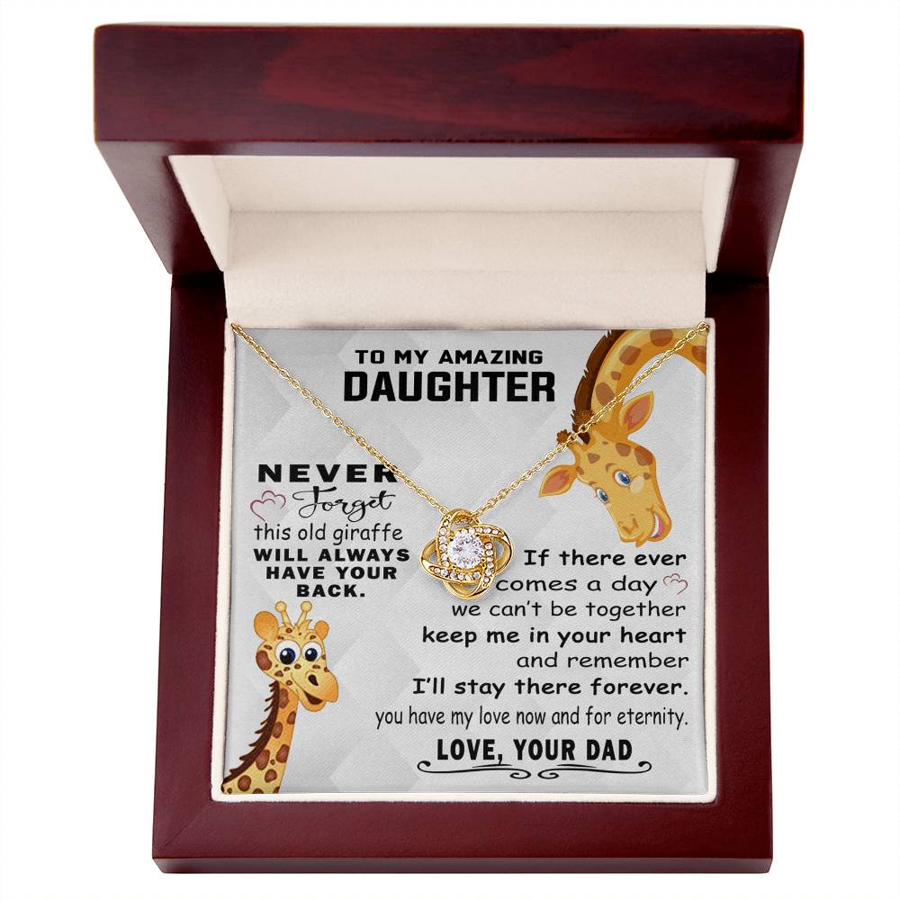 Daughter Gift Necklace From Mom - Mother Daughter Necklace, Birthday Gifts For Daughter, Mothers Day For Daughters From Mothers, To My Daughter Necklace From Mom, Graduation Gift For Daughter