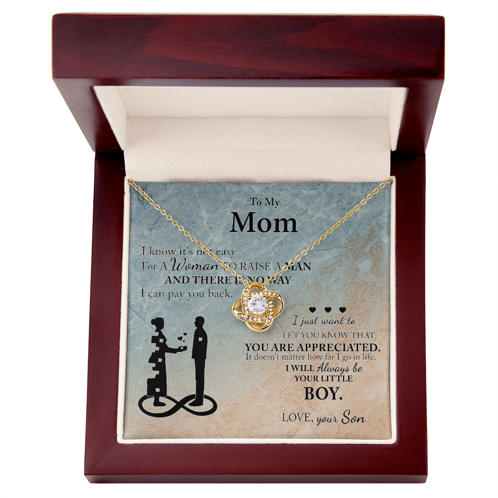 Mom Gift From Son To Mother Necklace Thoughtful Birthday Gift Sentimental