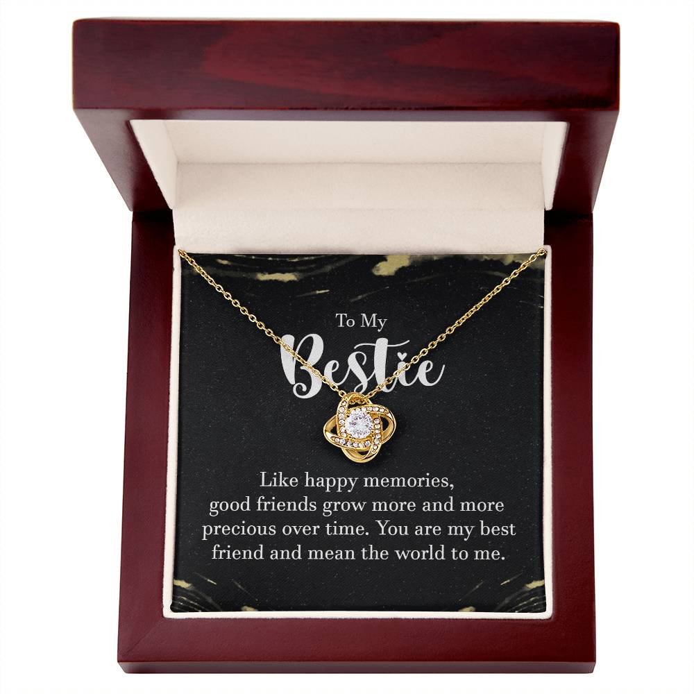 To My Bestie Necklace Gift For Her On Christmas You Are My BFF Jewelry Gift Idea