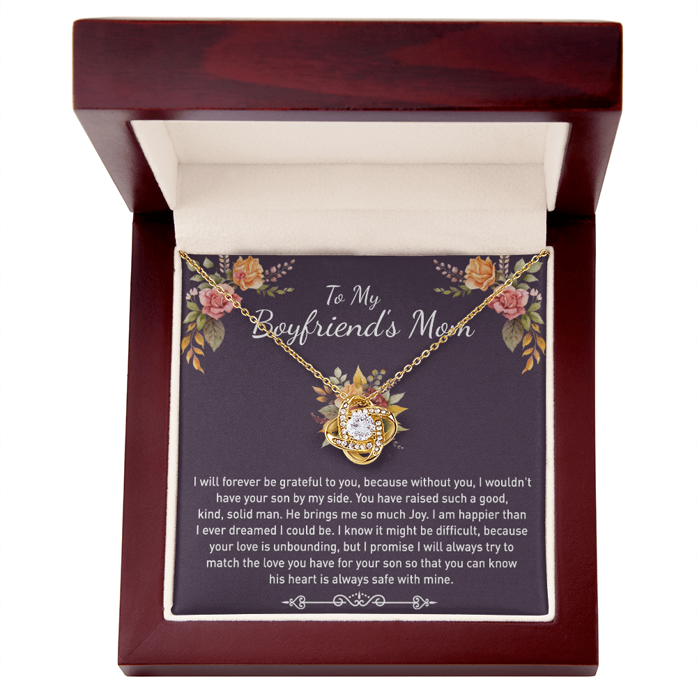 Gift Necklace For Boyfriend's Mom, Boyfriend Mom Gift Necklace, To My Boyfriends Mom's Gift, Mother's Day Gift For Boyfriends Mom, Boyfriend Mom Necklace From Girlfriend, To My Mother In Law Gift