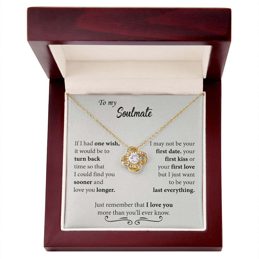Soulmate Jewelry, Gift Box Include, Soulmate Gift Necklace, My Soulmate Necklace, Soul Mates to to My Soulmate Gift Necklace From Husband, Soul Mate Necklaces, to My Beautiful Soulmate Necklace