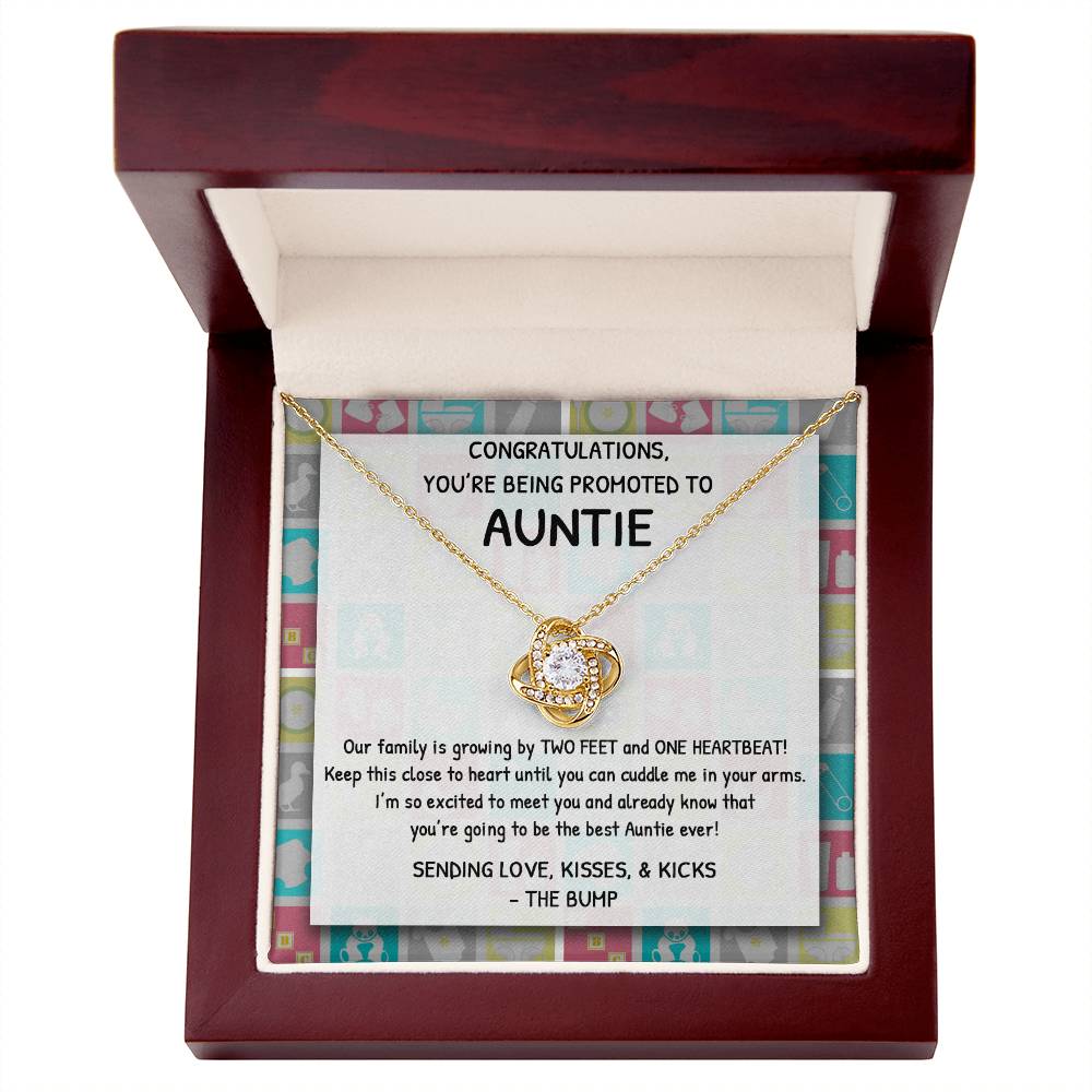 To Be Aunt Gift Necklace, Aunt to Be Announcement from Baby Bump, Soon to Be First Time Aunt, Congratulations Gift Necklace, New Aunt Gift Necklace, Gift for Sister Jewelry For Women
