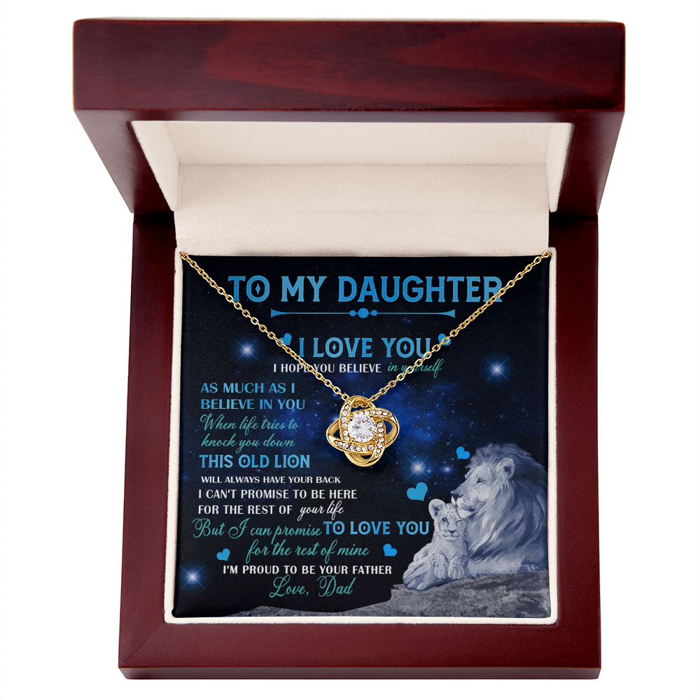 Father To Daughter Gifts Necklace From Dad, Father Daughter Necklace, To My Daughter Necklace From Daddy On Graduation Gift, Birthday Gift, Valentines, Christmas For Badass Daughter, Little Girl
