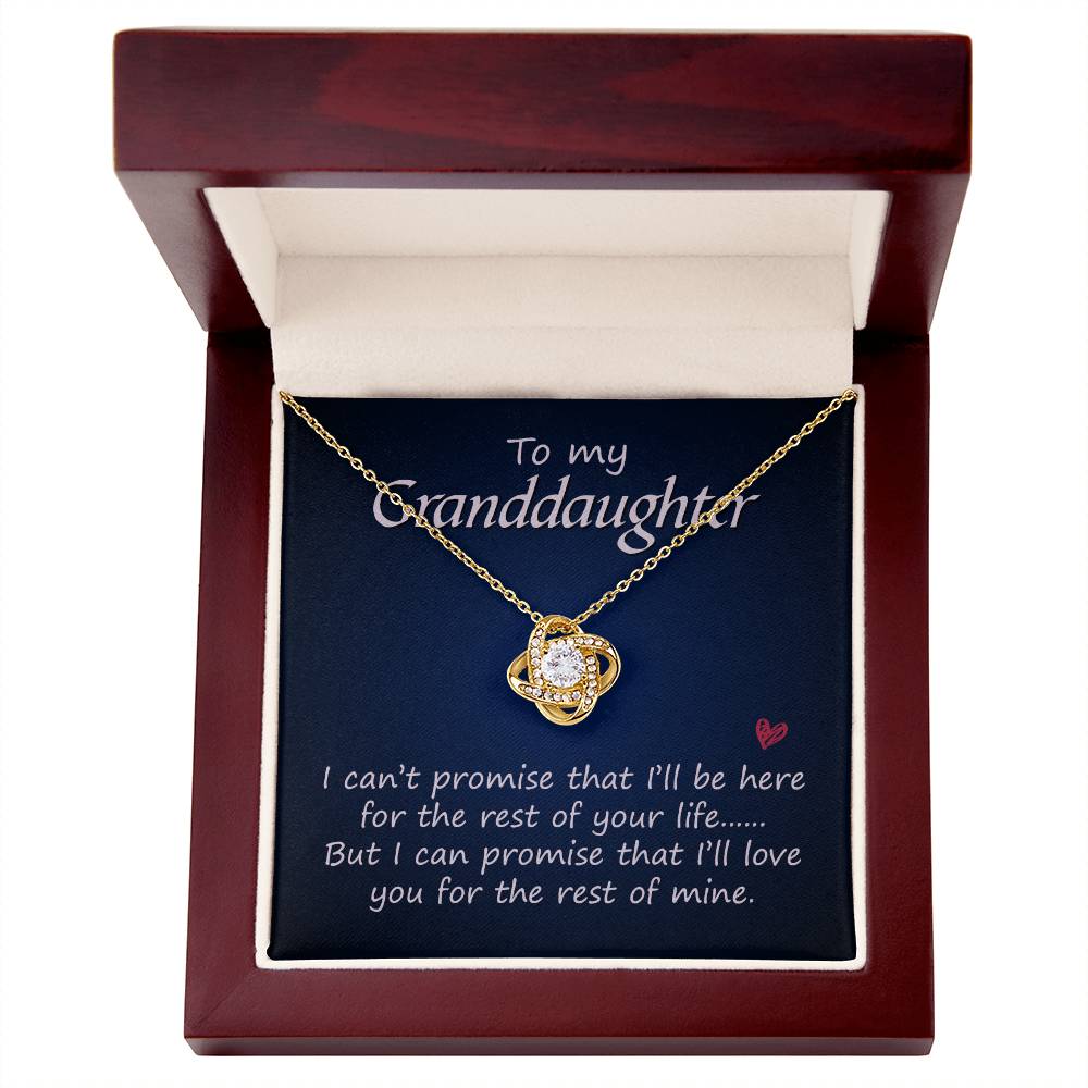 To my granddaughter Necklace For Grandma Nana, Grandma Jewelry Gift For Women From Grandchildren GrandKids