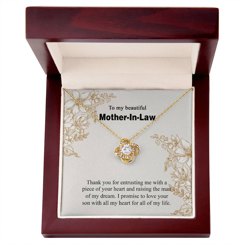 Mother In Law Necklace, Mothers Day Gifts Pendant, Birthday Gift For Mother In Law