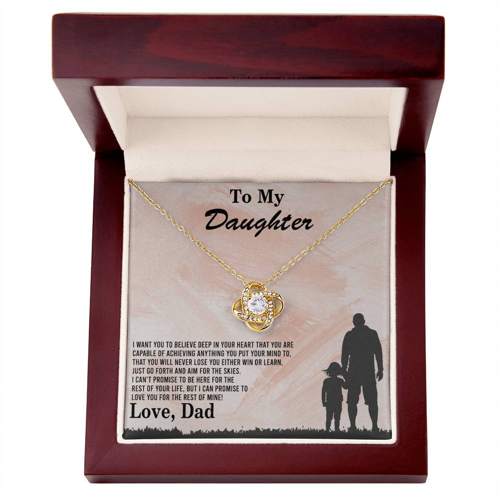 To My Daughter Gift Necklace Love Dad, To My Badass Daughter, Daughter Jewelry From Dad, Father Daughter Gifts From Dad, Necklace For Daughter, To Daughter From Dad, Father Gifts From Daughter