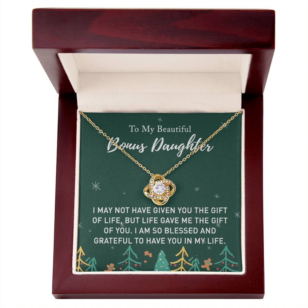 Daughter Gift Necklace, Birthday Gift For Daughter, Jewelry Gift For Girls, Mother And Daughter Jewelry, To My Badass Daughter Necklace From Mom, Pendant For Daughter with Message Card