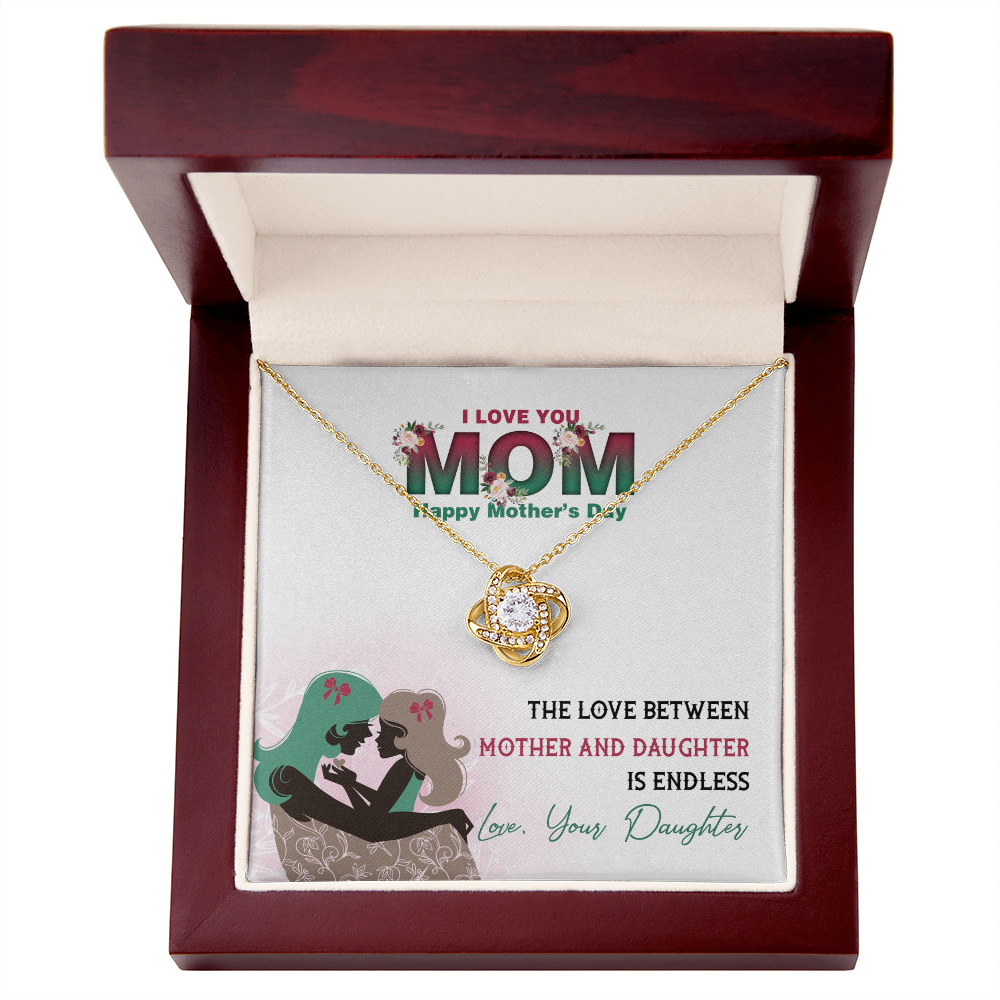 I love you Mom Gifts, Mother's Day Necklace Gift, To My Mom Necklace From Daughter, Daughter To Mom Gift