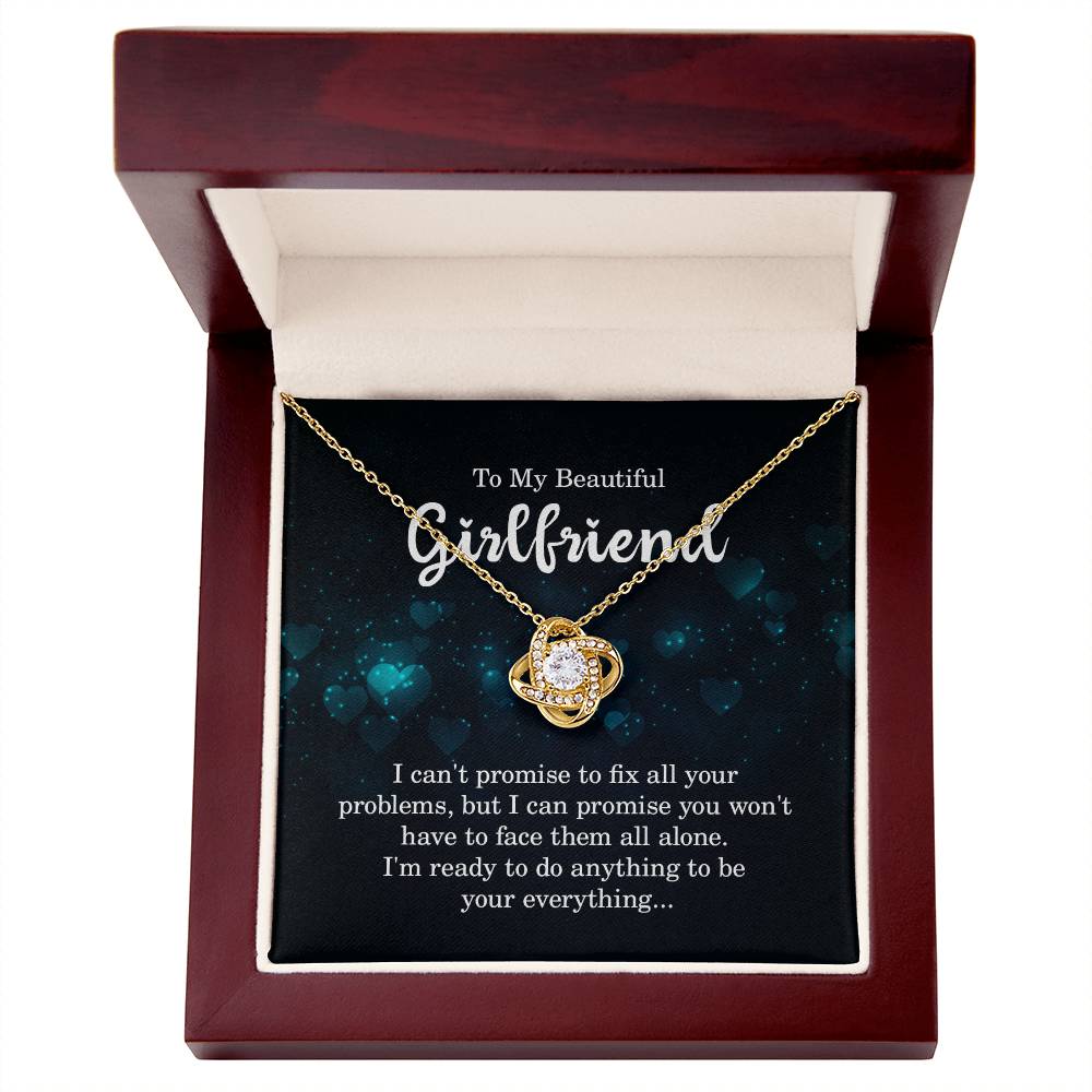 To My Beautiful Girlfriend Necklace From Boyfriend, Men Girlfriend Gift Necklace
