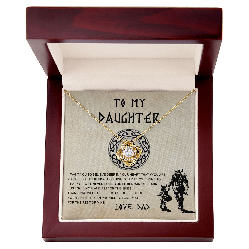Father Daughter Gifts From Dad, To My Daughter Necklace From Dad, To Daughter 175704316930