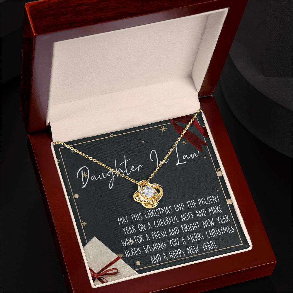 Christmas Jewelry for Girls Daughter in Law Gift Necklace, Daughter in Law Jewelry, Xmas Holiday Gift for Daughter in Law, Son's Gift, Daughter in Law Gift, Necklace From Daughter In Law