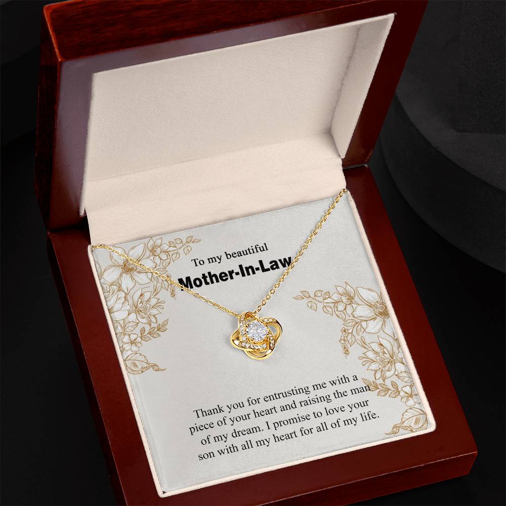 Mother In Law Necklace, Mothers Day Gifts Pendant, Birthday Gift For Mother In Law