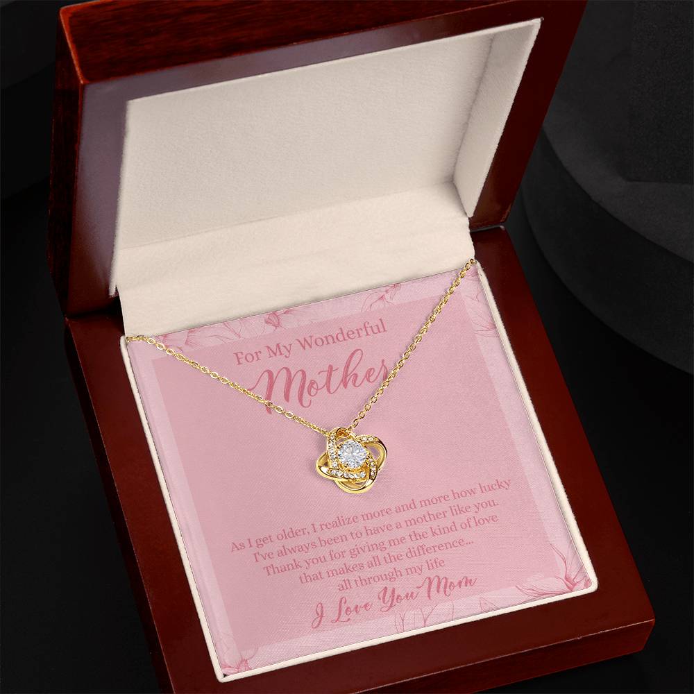 To My Mom Necklace From Son, My Wonderful Mother And Son Necklace Gift For Mom, Jewelry For Women, Wonderful Mom Gift Necklace, Gifts for Mom on Birthday Mother's Day Wedding Valentine Christmas