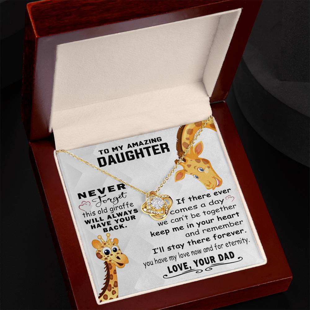 Daughter Gift Necklace From Mom - Mother Daughter Necklace, Birthday Gifts For Daughter, Mothers Day For Daughters From Mothers, To My Daughter Necklace From Mom, Graduation Gift For Daughter
