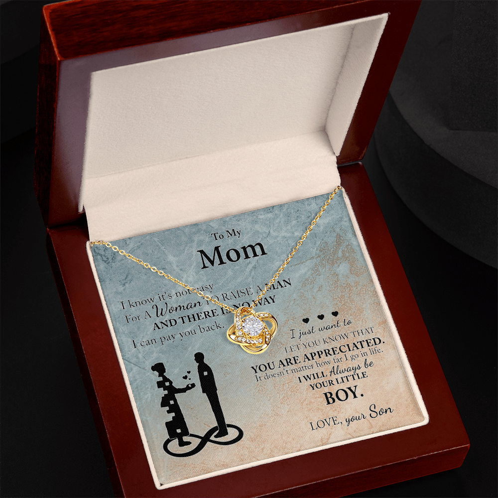 Mom Gift From Son To Mother Necklace Thoughtful Birthday Gift Sentimental