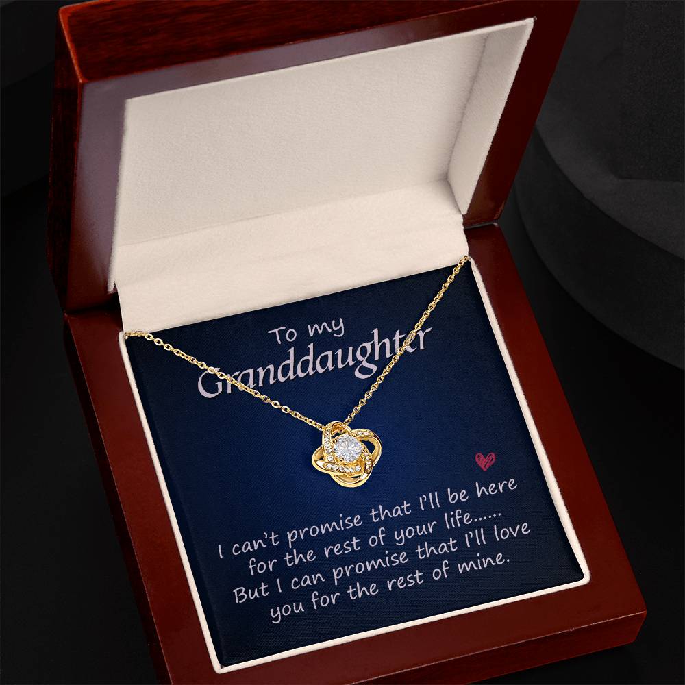To my granddaughter Necklace For Grandma Nana, Grandma Jewelry Gift For Women From Grandchildren GrandKids