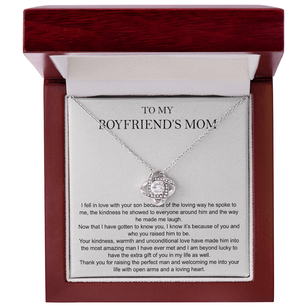 Gifts for Boyfriend's Mom Necklace, To My Boyfriends Mom Necklace, Boyfriend's Mom Gifts, Gifts For My Boyfriends Mom, To My Boyfriend Mom Gifts, Boyfriends Mom Christmas Gift, Mother's Day Gift