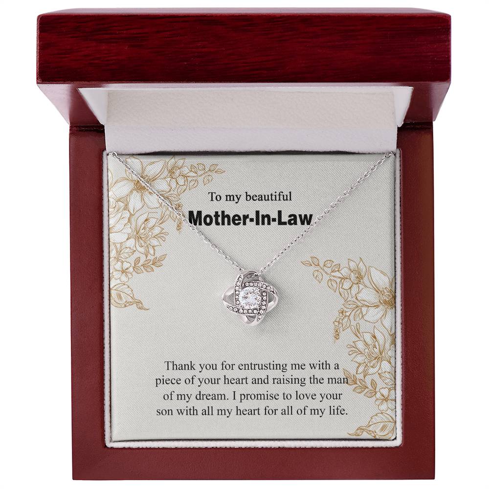 Mother In Law Necklace, Mothers Day Gifts Pendant, Birthday Gift For Mother In Law