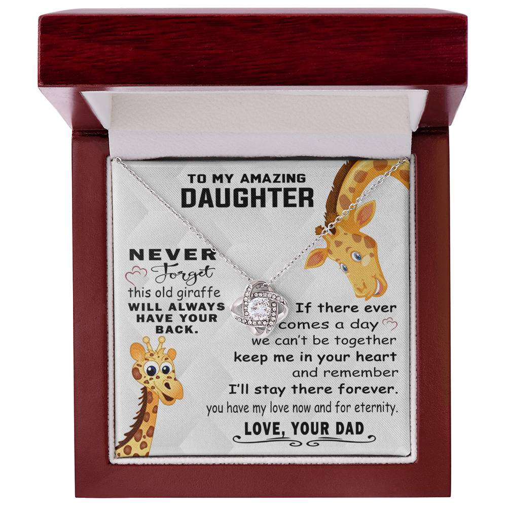 Daughter Gift Necklace From Mom - Mother Daughter Necklace, Birthday Gifts For Daughter, Mothers Day For Daughters From Mothers, To My Daughter Necklace From Mom, Graduation Gift For Daughter