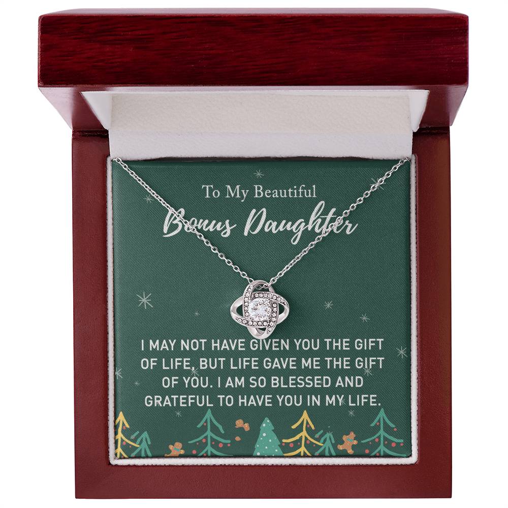 Daughter Gift Necklace, Birthday Gift For Daughter, Jewelry Gift For Girls, Mother And Daughter Jewelry, To My Badass Daughter Necklace From Mom, Pendant For Daughter with Message Card