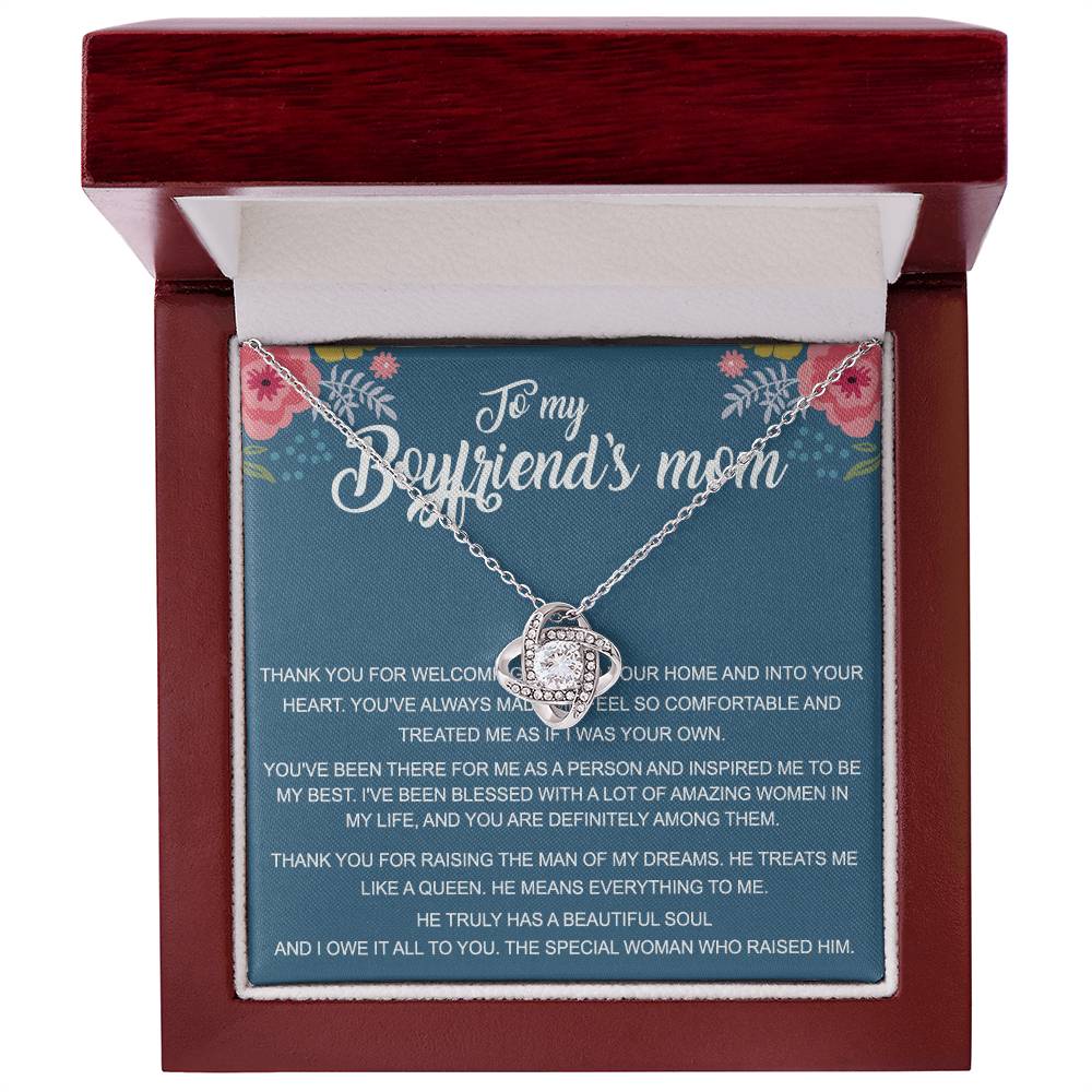 To My Boyfriends Mom, Boyfriends mom gift, Mothers day gifts, Jewelry for Mom