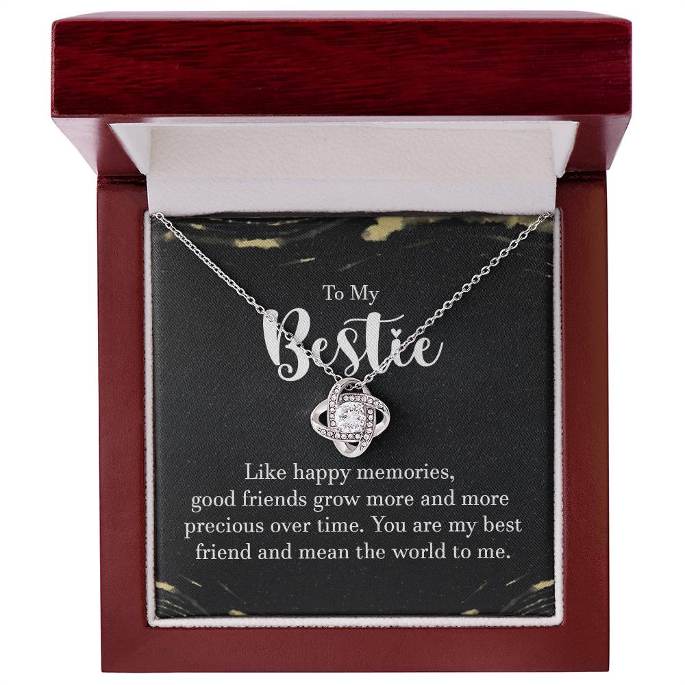 To My Bestie Necklace Gift For Her On Christmas You Are My BFF Jewelry Gift Idea