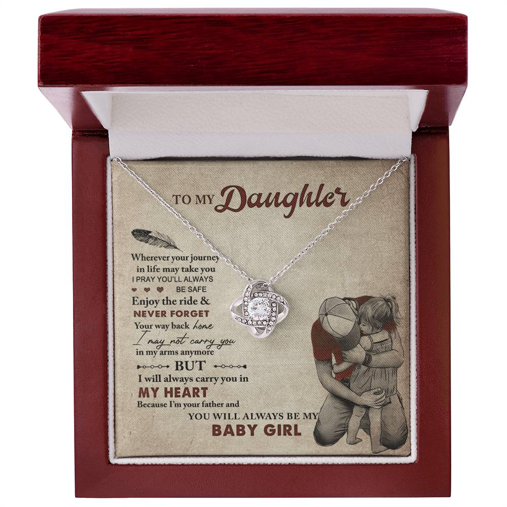 Father To Daughter Gift Necklace, Dad Father Daughter Necklace, Dad Necklace For Daughter, Daughter Father Necklace, Daughter And Dad Necklace, Daddy And Daughter Necklace For Daughter From Dad