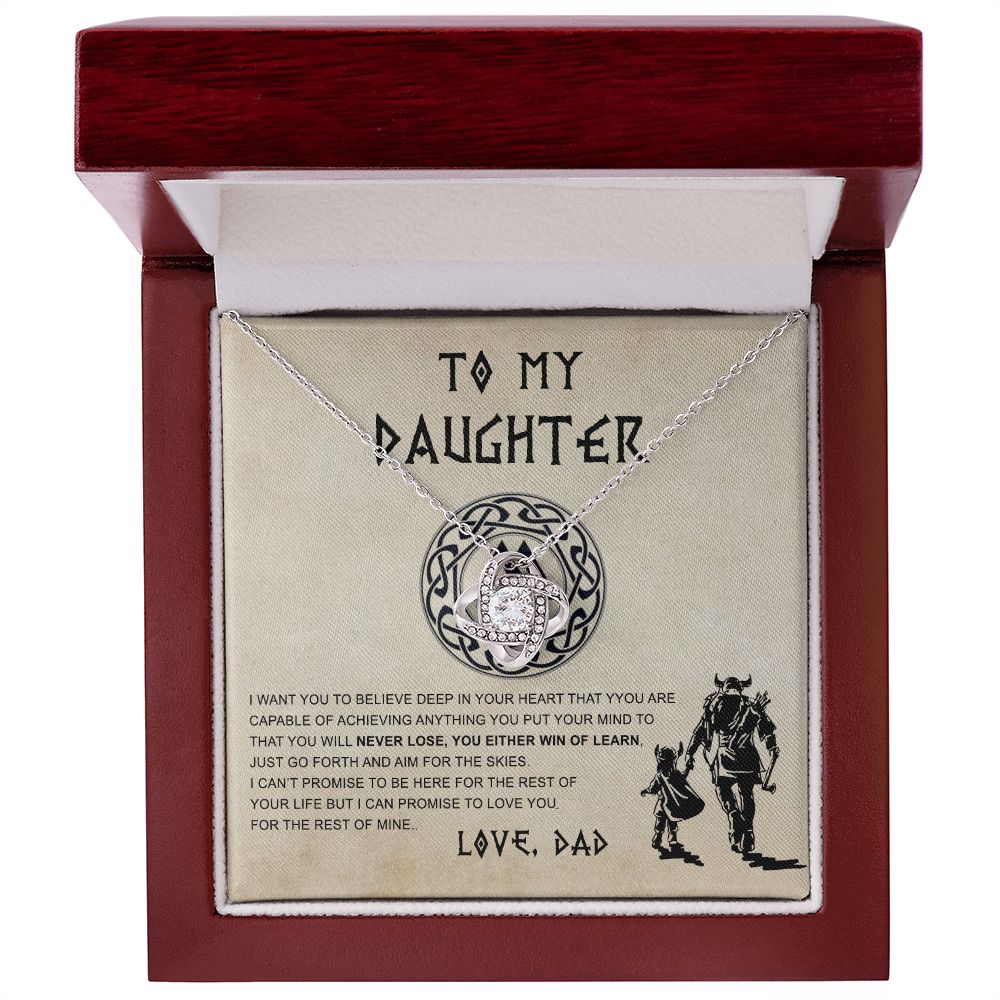 Father Daughter Gifts From Dad, To My Daughter Necklace From Dad, To Daughter 175704316930
