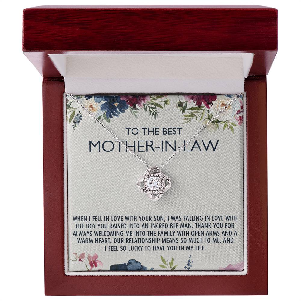 To My Mother-In-Law Gift Mothers Day Gift Necklace Mother-In-Law Gifts Jewelry