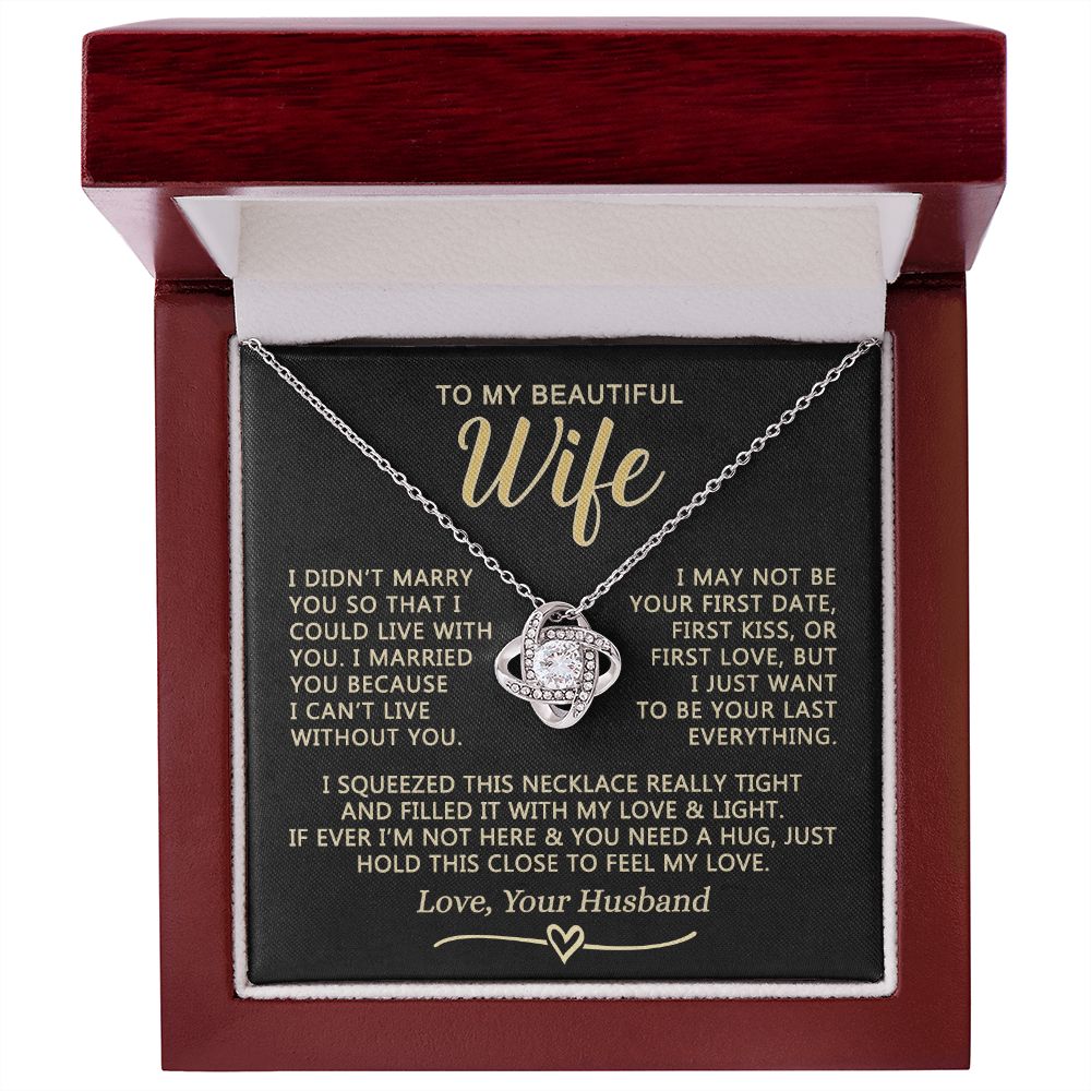 Wife Necklace Gifts From Husband To My WIfe Jewelry Gifts For Wife From Husband 175705660130